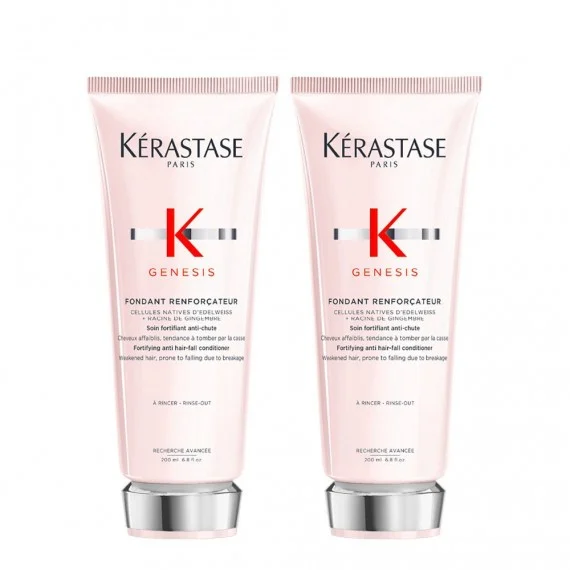 Kerastase Genesis Fondant Renforcateur 200ml 2 PEZZI - balsamo capelli deboli fragili