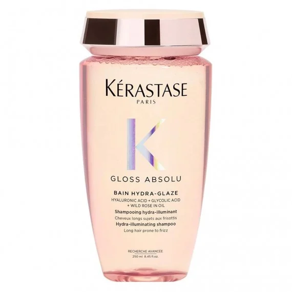 Kerastase Gloss Absolu Bain Hydra-Glaze 250ml - shampoo idratante illuminante capelli crespi lunghi