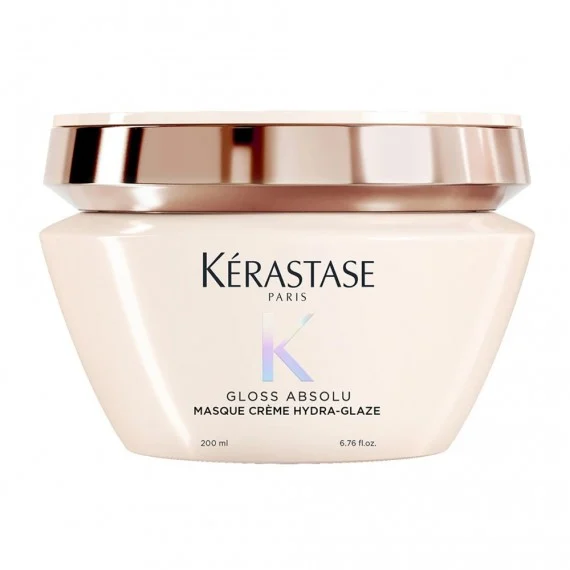 Kerastase Gloss Absolu Masque Creme Hydra Glaze 200ml NEW - maschera illuminante capelli crespi spessi