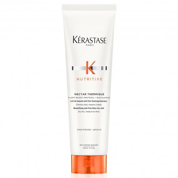 Kerastase Nutritive Nectar Thermique 150ml - latte termoprotettore anti-crespo capelli secchi medi a spessi