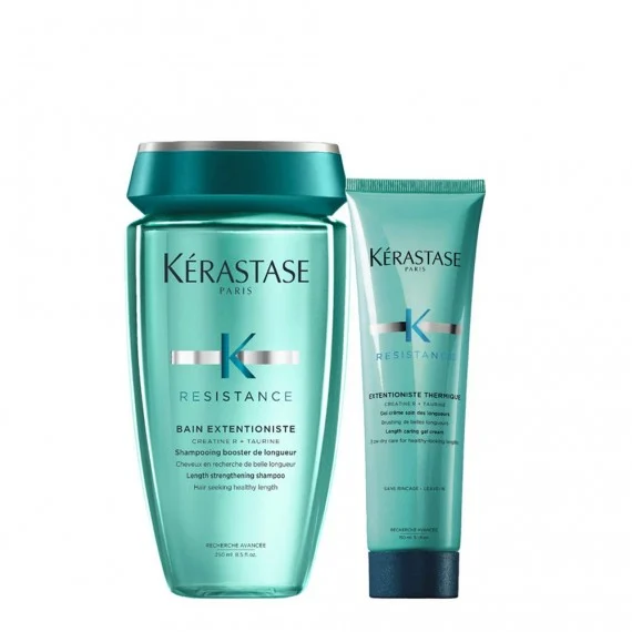 Kerastase Résistance Extentioniste Bain+Extentioniste Thermique 250+150ml - kit rinforzante per capelli lunghi