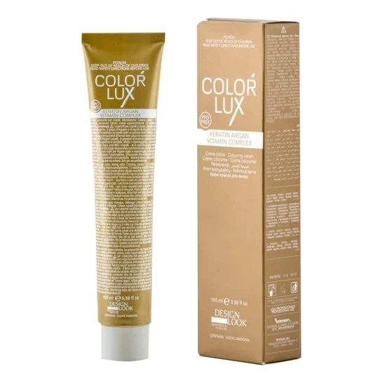 Design Look Color Lux Hair Color 6.3 Rubio Oscuro Dorado 100ml