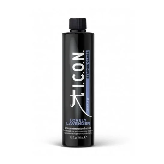 I.C.O.N. Stained Glass Semi Permanent Lovely Lavender 2 8 300ml