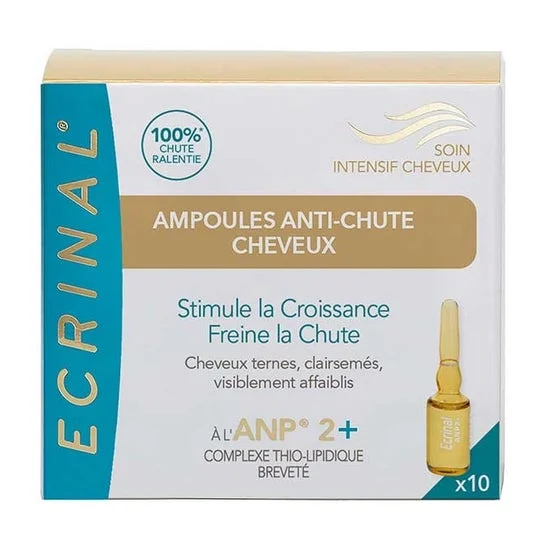 Ecrinal Anp2+ Anticaída Cabello 10x5ml
