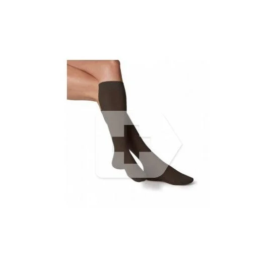 Calza Viadol nero normale calza corta a compressione T-3