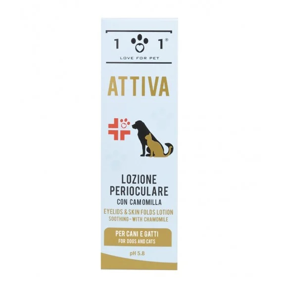 Linea 101 Love for Pet Lozione Perioculare Con Camomilla 100 Ml