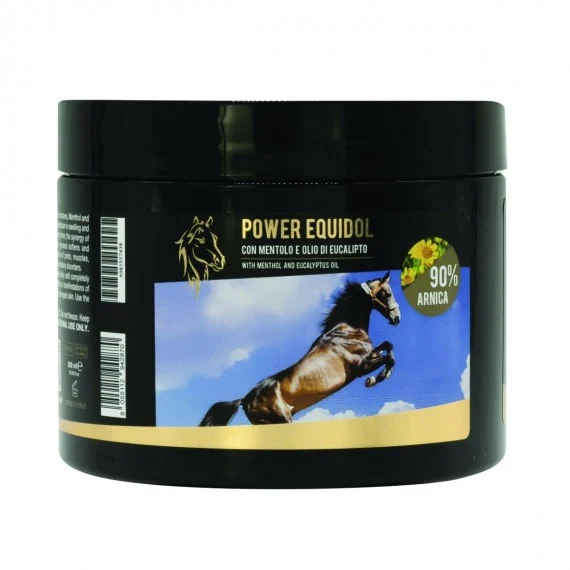 Linea 101 Love for Pet Power Equidol Sollievo Muscolare Rapido 500ml - crema anti-artritre per cavalli