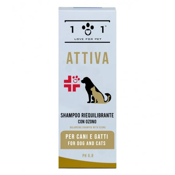 Linea 101 Love for Pet Shampoo Riequilibrante Con Ozono 250 Ml