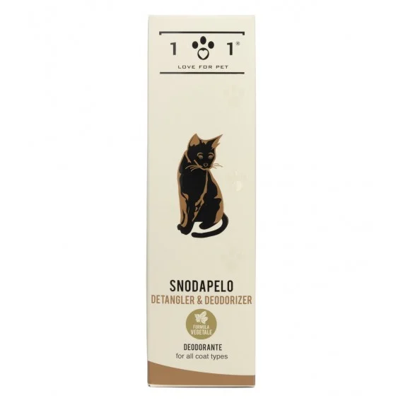 Linea 101 Love for Pet Snodapelo Gatti 250ml - districante nodi deodorizzante gatto tutti tipi di pelo