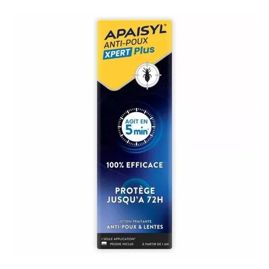Apaisyl Pack Xpert Plus Anti Piojos Loción 200 ml + Peine