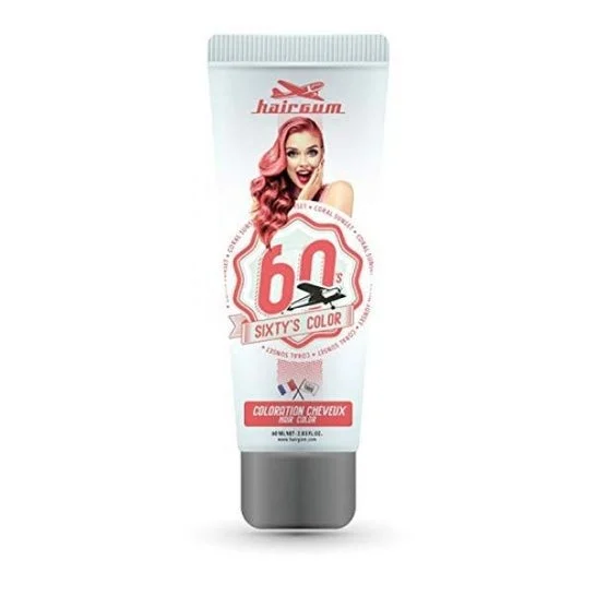 Hairgum Sixty's Color Hair Color Coroal Sunset 60ml