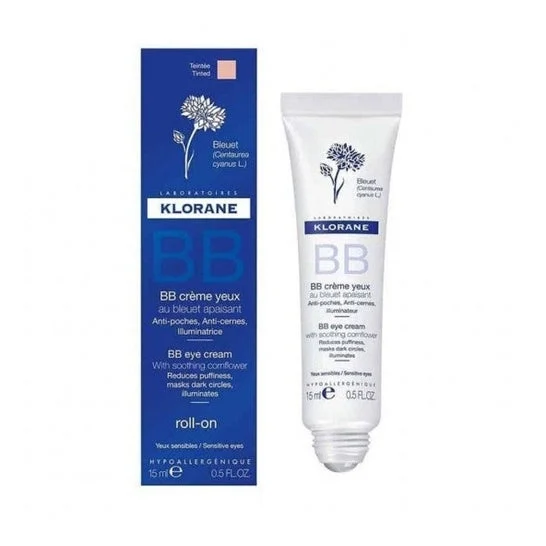Klorane fiordaliso BB crema per gli occhi rotolo da 15ml