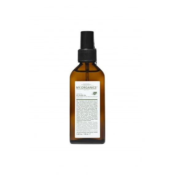 MY.ORGANICS MY PURE OIL Sunflower, Aloe and Calendula 100ml - olio/spray nutriente ristrutturante capelli e cute