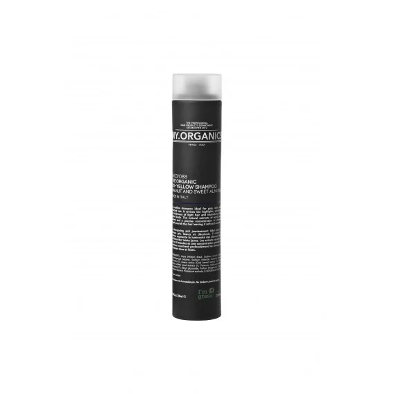 MY.ORGANICS No-Yellow Shampoo 250ml - shampoo antigiallo capelli biondi decolorati bianchi