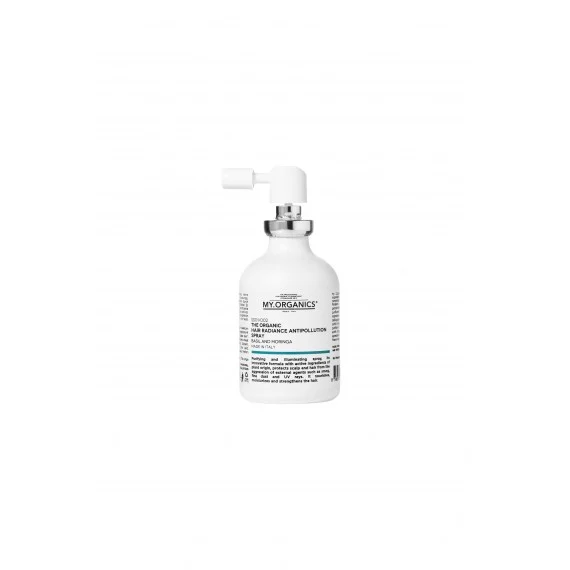 MY.ORGANICS The Organic Hair Radiance Antipollution Spray 50ml - spray illuminante protettivo anti-smog tutti tipi di capelli