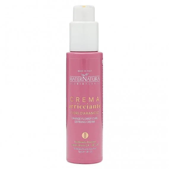 Maternatura Crema Arricciante ai Fiori d'Arancio 100ml - crema definizione elasticizzante capelli ricci mossi