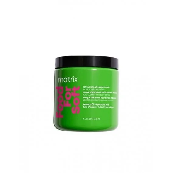 Matrix Food For Soft Maschera 500ml NEW - maschera nutriente intensiva capelli secchi