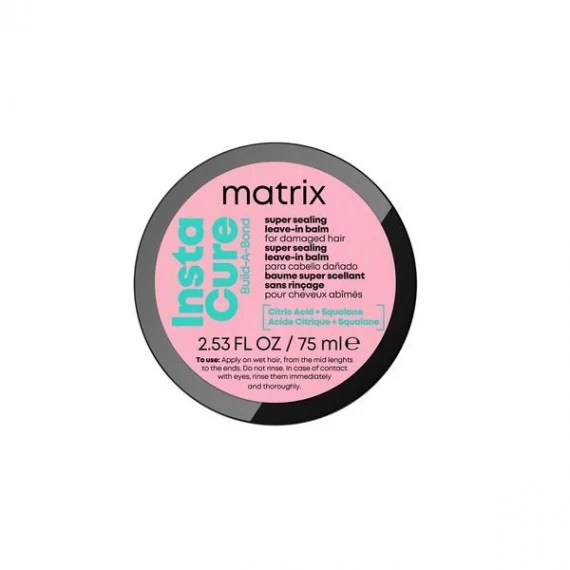 Matrix Instacure Build-A-Bond Super Sealing Leave-in Balm 75ml - crema sigillante senza risciacquo capelli danneggiati