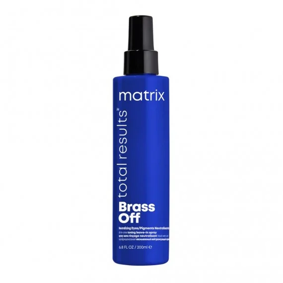 Matrix Total Result Brass Off All In One Toning Spray 200ml - tonalizzante spray anti-arancio capelli castani