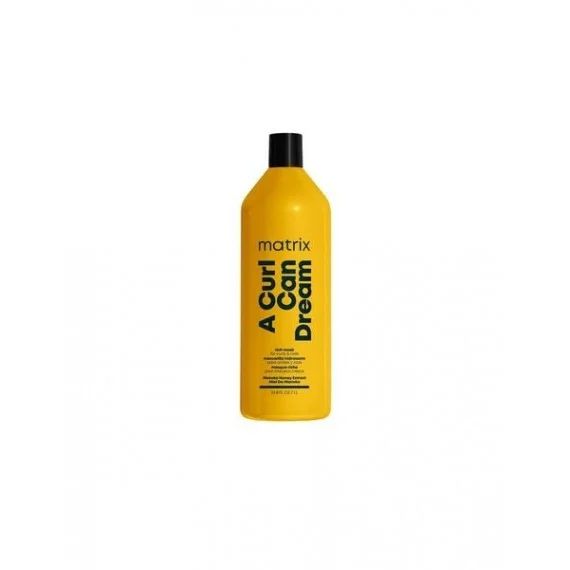 Matrix Total Results A Curl Can Dream Rich Mask 1000ml  - maschera nutriente capelli ricci mossi