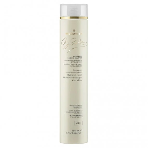 Medavita Blondie All Blondes Bonding Shampoo 250ml - shampoo rinforzante illuminante capelli biondi