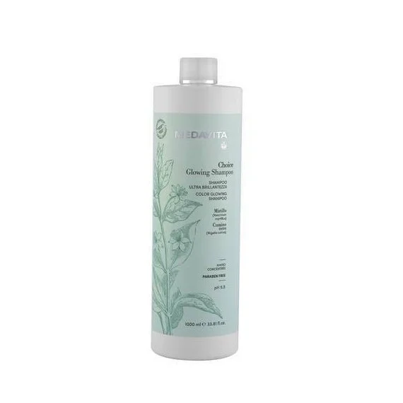 Medavita Choice Glowing Shampoo 1000ml - shampoo ultra brillantezza per tutti i tipi di capelli