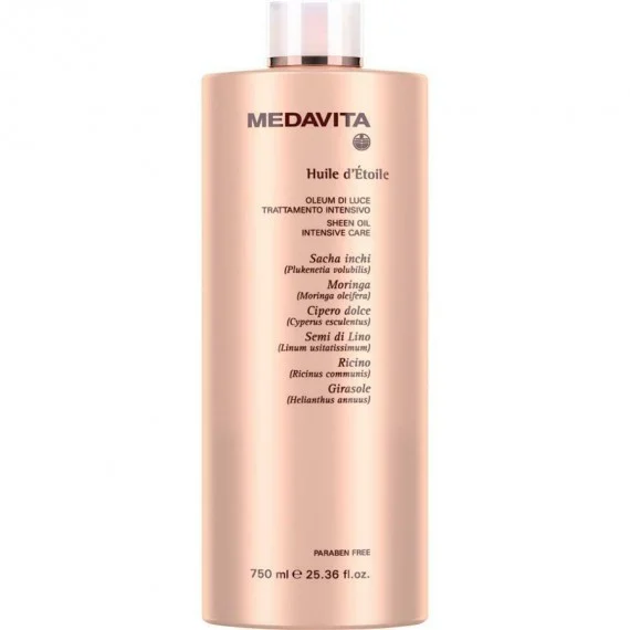 Medavita Huile D'Etoile Oleum di Luce Trattamento Intensivo 750ml - impacco illuminante tutti tipi di capelli