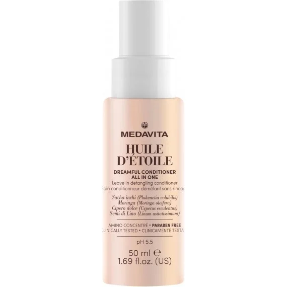 Medavita Huile d'Etoile Dreamful Conditioner All In One 50ml NEW TRAVEL - balsamo illuminante multifunzionale