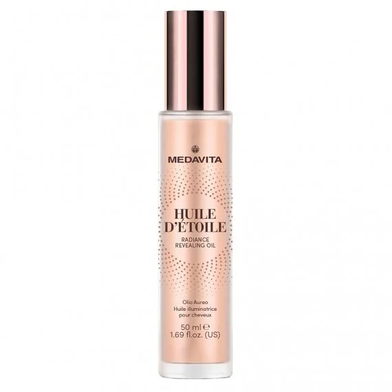 Medavita Huile d'Etoile Radiance Revealing Oil 50ml OLIO AUREO NEW - olio illuminante disciplinante anti-crespo tutti tipi di ca