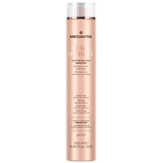 Medavita Huile d'Étoile Captivating Oils Shampoo 250ml NEW - shampoo illuminante tutti i tipi di capelli