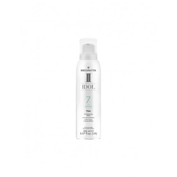 Medavita Idol Creative Titan Extreme Wax Spray 150ml - cera spray tenuta estrema
