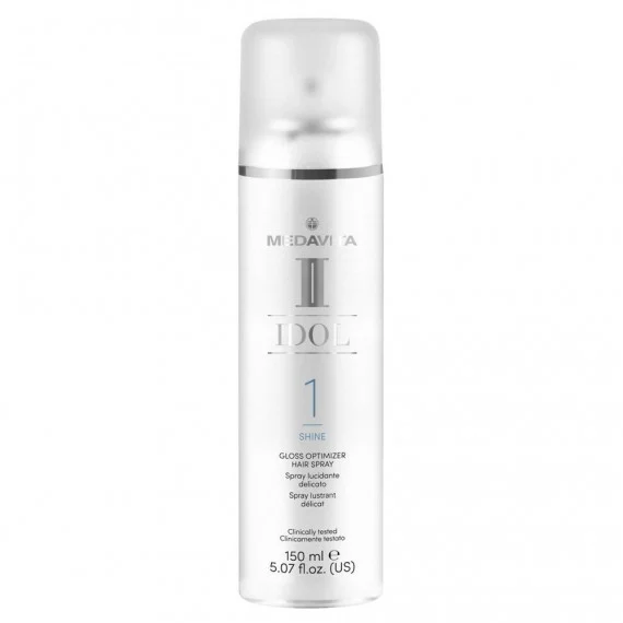 Medavita Idol Shine Glossy Optimizer Hair Spray 150ml- spray lucidante delicato