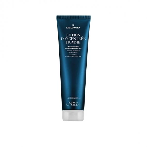 Medavita Lotion Concentree Homme Shampoo&Shower Gel 300ml NOVITA' 2026 - doccia shampoo tonificante uomo