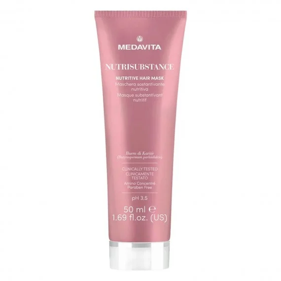 Medavita Nutrisubstance Maschera Sostantivante Nutritiva 50ml TRAVEL - maschera capelli sensibilizzati secchi