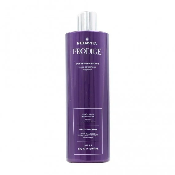 Medavita Prodige Hair Detoxifying Mud 500ml - fango detossinante lunghezze capelli danneggiati