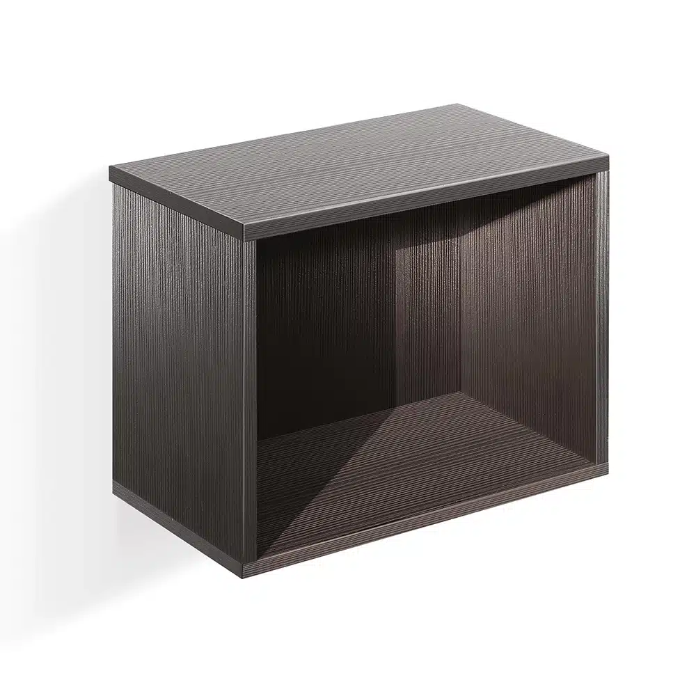 Mobile di servizio nero per salone parrucchiere spa