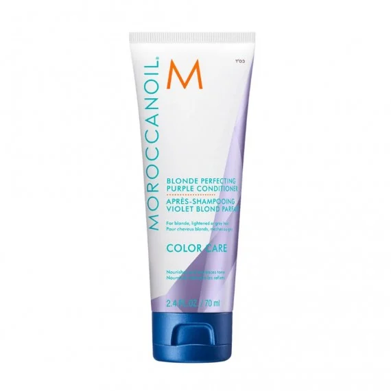 Moroccanoil Blonde Perfecting Purple Conditioner 200ml - balsamo tonalizzante per capelli chiari