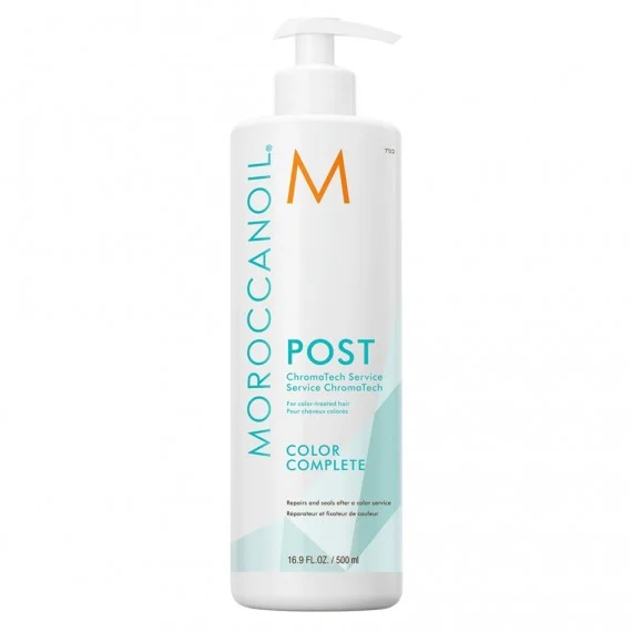 Moroccanoil Color Complete Post ChromaTech Service 500ml - trattamento riparatore post-colorazione capelli colorati