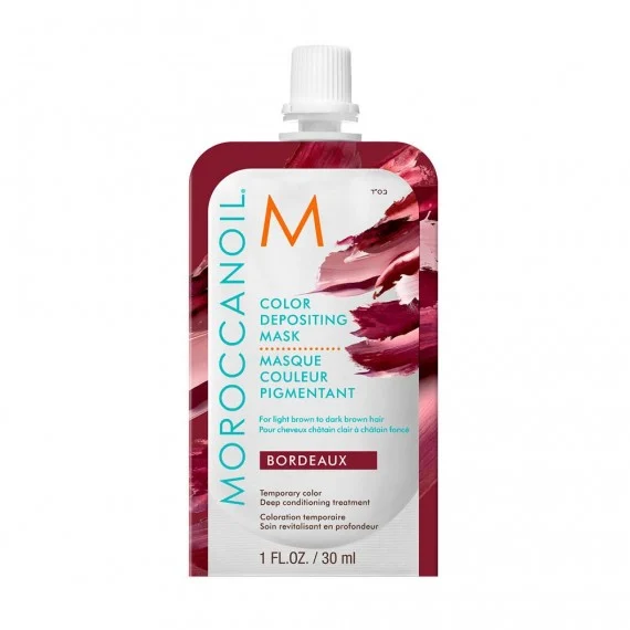 Moroccanoil Color Depositing Mask Bordeux 30ml -  maschera colorazione temporanea Bordeaux