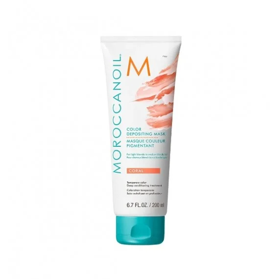 Moroccanoil Color Depositing Mask Coral 200ml - maschera colorazione temporanea Corallo