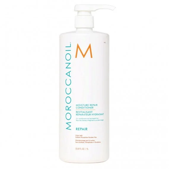 Moroccanoil Moisture Repair Conditioner 1000ml - balsamo nutriente ristrutturante capelli sfibrati danneggiati