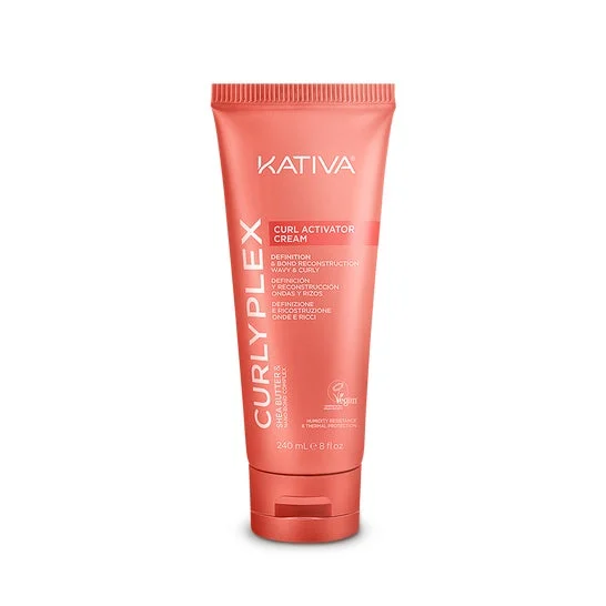 Kativa Curly Plex Crema Activadora de Rizos 240 ml
