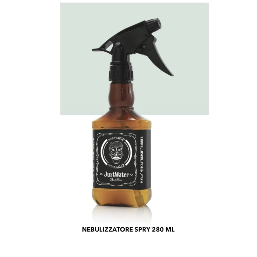 Spruzzino a forma di bottiglia Nebulizzatore capelli spy 280 ML Barber shop barbiere