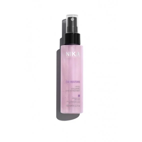 NIKA Age Restore Hyalu Hyaluronic Leave-In Treatment 100ml - spray idratante anti-età capelli secchi stressati