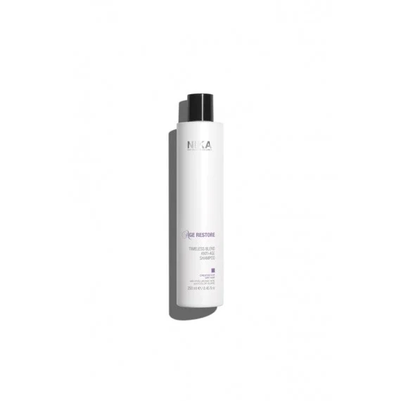 NIKA Age Restore Timeless Blend Anti-Age Shampoo 250ml - shampoo idratante anti-age capelli secchi danneggiati