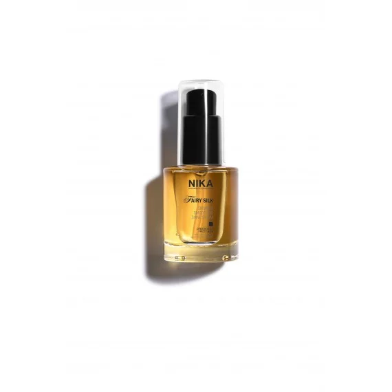 NIKA Fairy Silk Shimmer Smoothing Shine Serum 30ml - olio disciplinante anti-crespo capelli ribelli