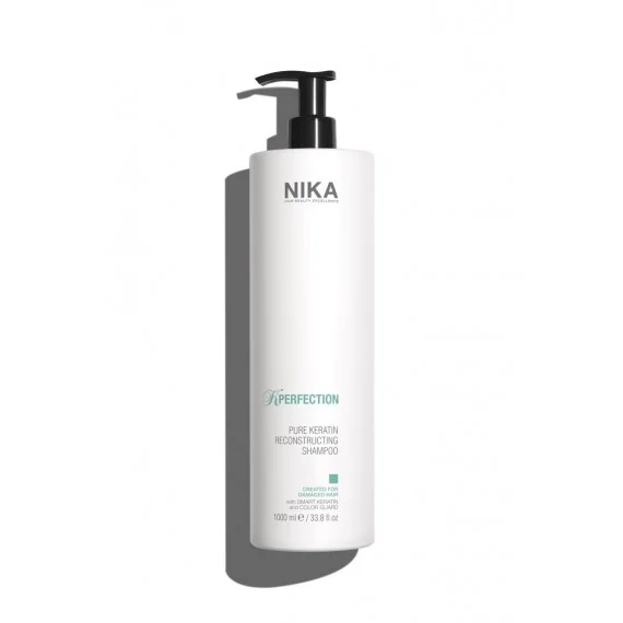 NIKA KPerfection Pure Keratin Reconstructing Shampoo 1000ml - shampoo ricostruttore capelli danneggiati