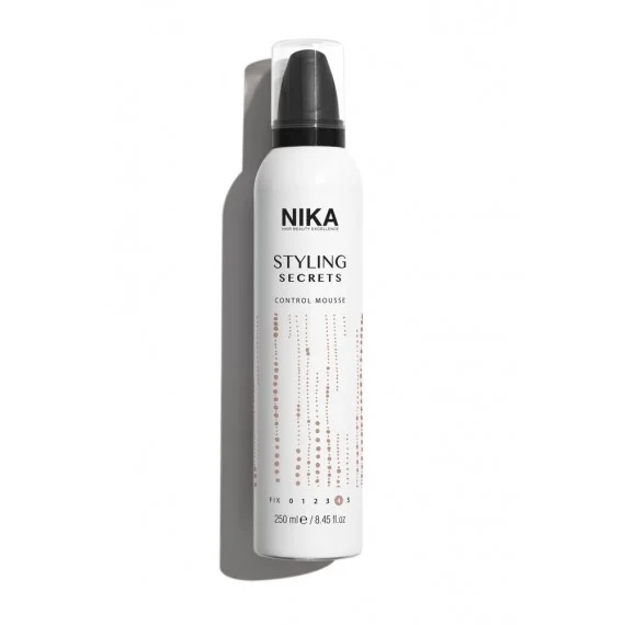 NIKA Styling Secrets Control Mousse 250ml - mousse styling tenuta forte