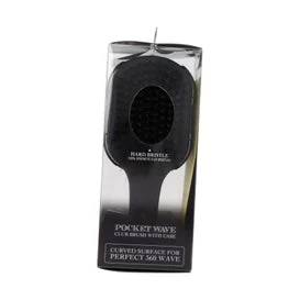 Red By Kiss Pocket Wave Curved Club Brush With Case 1ud