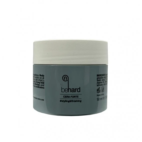 Naturalmente Styling&Finish Be Hard Cera Forte 50ml - cera modellante tenuta forte tutti capelli